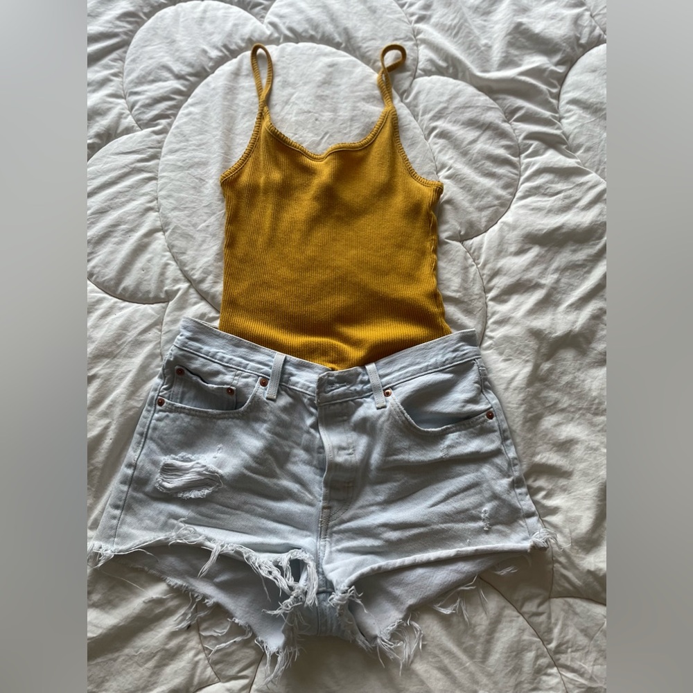 Light Jean Shorts